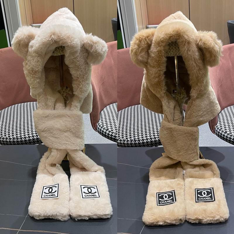 Chanel scarf hat 010411